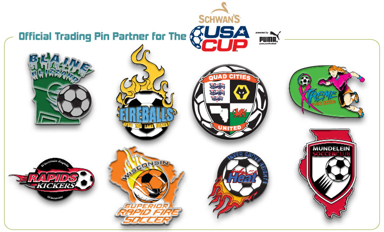 USA Cup Trading Pins
