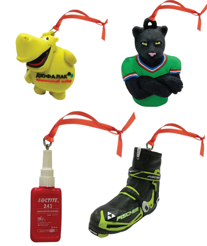 Sculpted Vinyl Ornaments