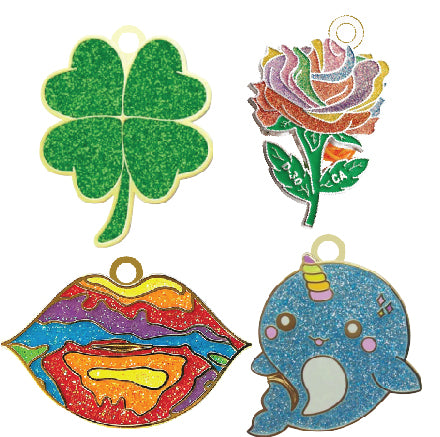 Stitch Glitter Ornament – Smillie Designs & Creations L.L.C.