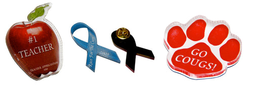 Acrylic Lapel Pin