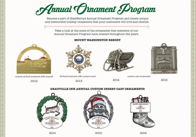 Annual Ornament Program