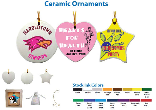 Ceramic Ornaments