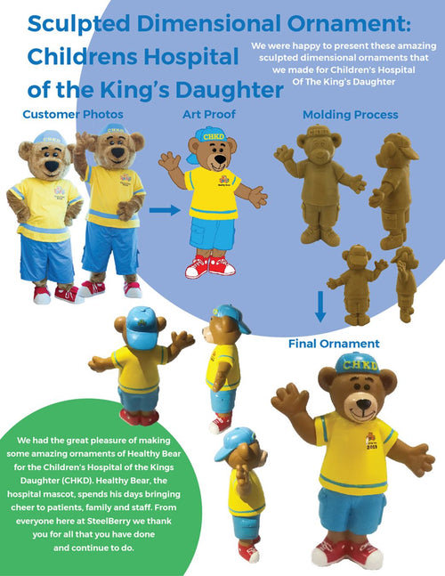 Case Study of Children's Hospital of the King's Daughter Ornament