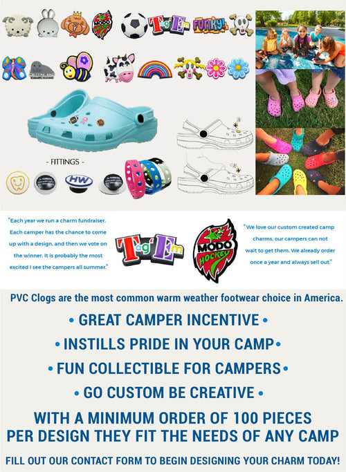 Custom Camp Charms