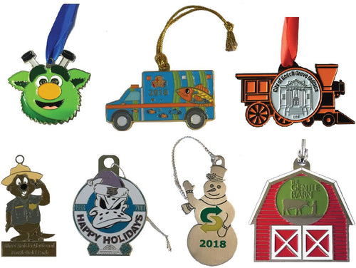 Custom Enamel Ornaments
