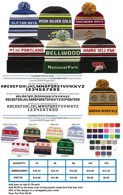 Custom Knit Beanie