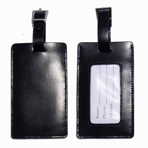 Custom Leather Luggage Tags