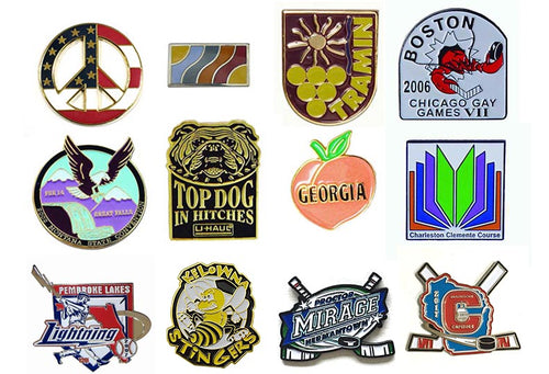 Die Struck Soft Enamel Lapel Pins