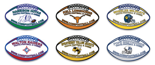 Football Car Magnets