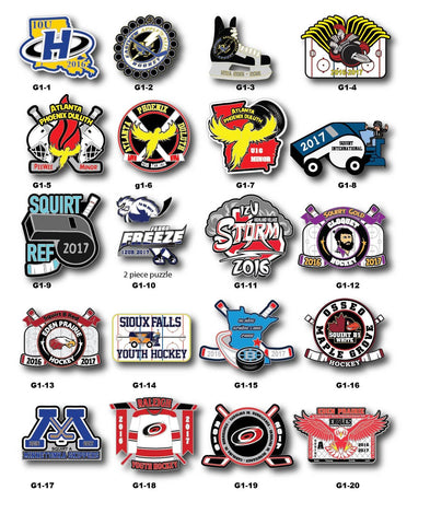 Hockey Gallery of Trading Pins
