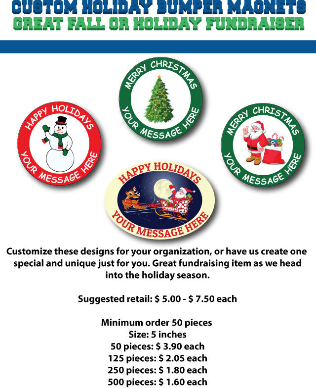 Holiday Bumper Magnets