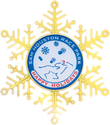 In Stock Snowflake Ornament with Custom Center