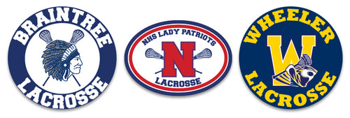 Lacrosse Car Magnets