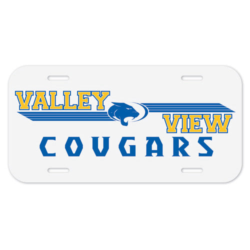 LICENSE PLATE-FULL PRINT