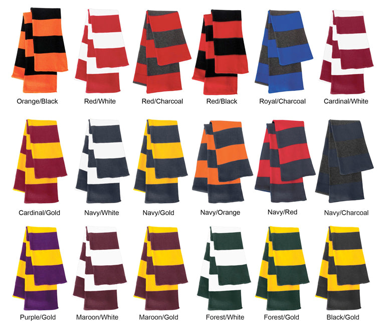 Germany Rugby Scarf Rugby Knit Scarf – steelberry.com/