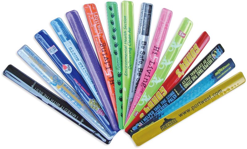 Snap Bands and Slap Wraps - Custom slap bracelets, Woven & Embroidered  Patches Manufacturer