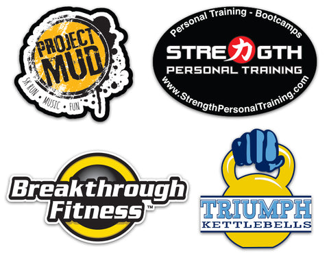 Strength and Fitness Car Magnets