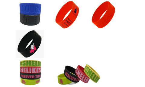 Wide Wristbands