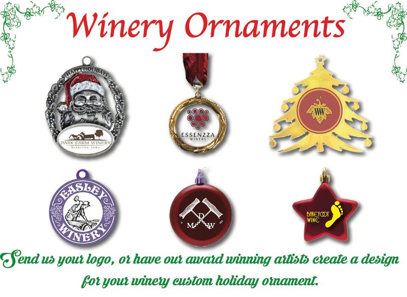 Winery Ornaments